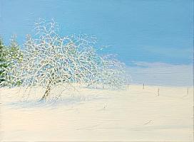 Celso, Schauinsland 6, 2021, OIl auf Leinwand, 30 x 40